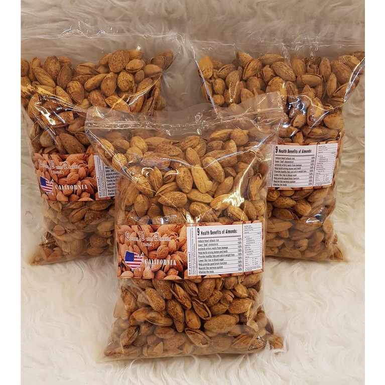 

Hot Produk KACANG ALMOND 1kg USA-CALIFORNIA