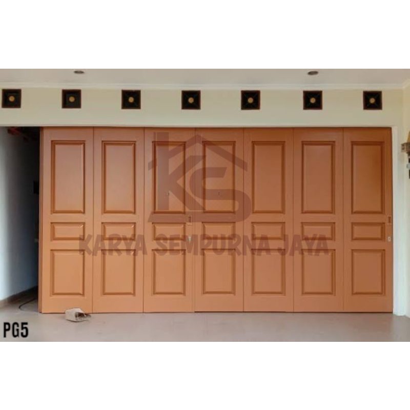 Pintu Garasi Kayu Daun Pintu Garasi