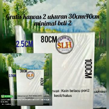 

Stok Baru! Canvas Untuk Cat Akrilik /Cat Minyak /Kuas Atau Palet Termurah