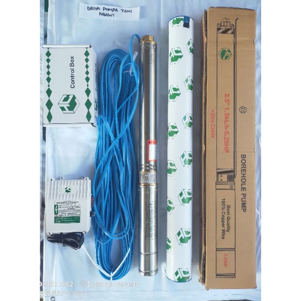 pompa air Sibel/submersibel/pompa hcl/ 0.25hp 2.5"'