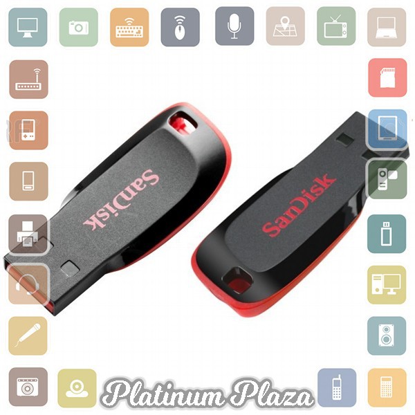 SanDisk Cruzer Blade USB Flash Drive 16GB (SDCZ50-016G-E11)`60WZCN-