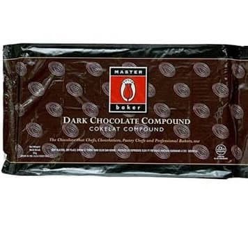 

Tulip dark compound. kemasan 500gr potongan cokelat dcc chocolate dark masak