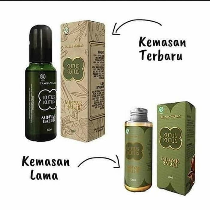 Minyak Kutus Kutus Herbal Organic - 100ml