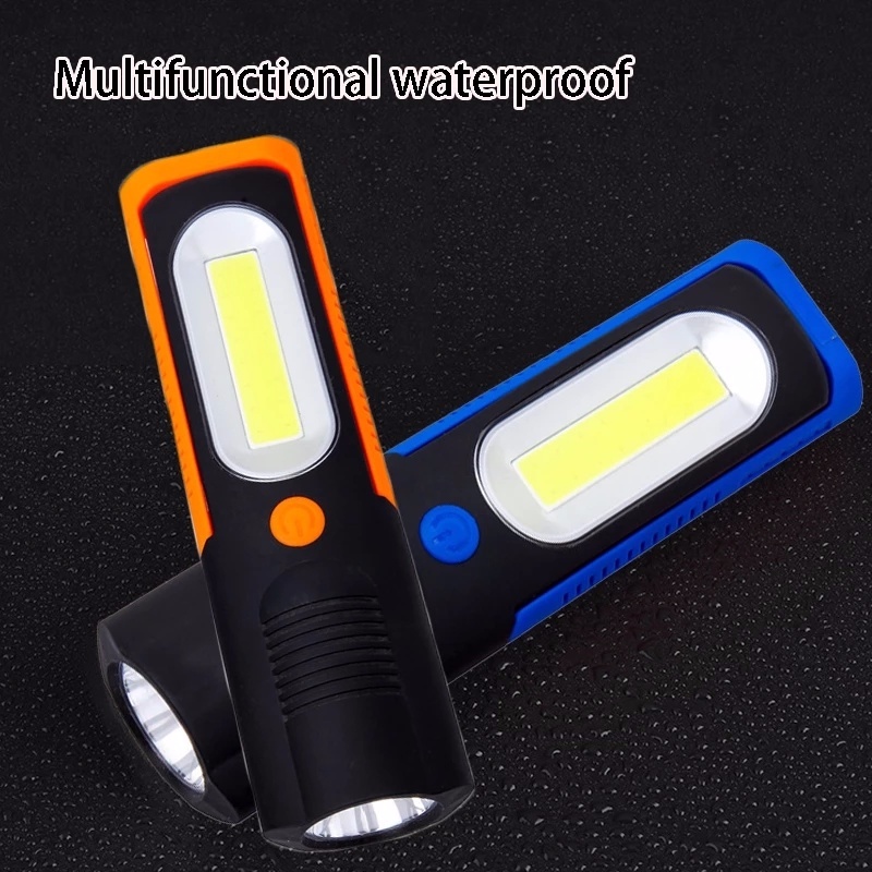 (Emergency) (Senter Led Terang Tahan Air Dengan Bracket Untuk Hiking / Camping / Outdoor