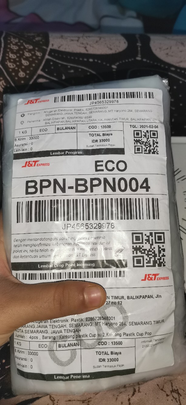 Klip Plastik 5x8 8x5 Cm