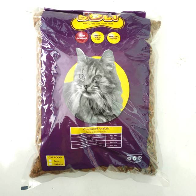 Bolt Makanan Kucing Catfood Repack 1kg Shopee Indonesia