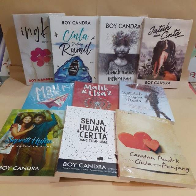 Kumpulan Novel BOY CANDRA BEST SELLER Shopee Indonesia