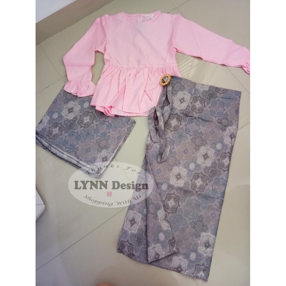 3 in 1 Batik Kartini anak Premium by Lynn Design