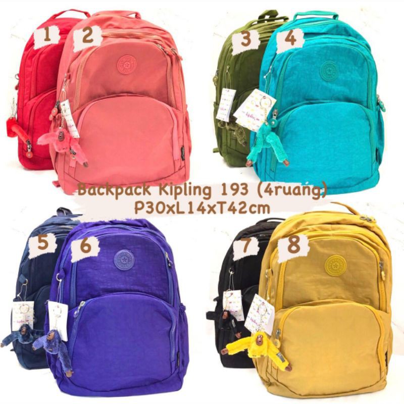 Tas Ransel Import KIP 4 Ruang-Tas Ransel Parasut KP
