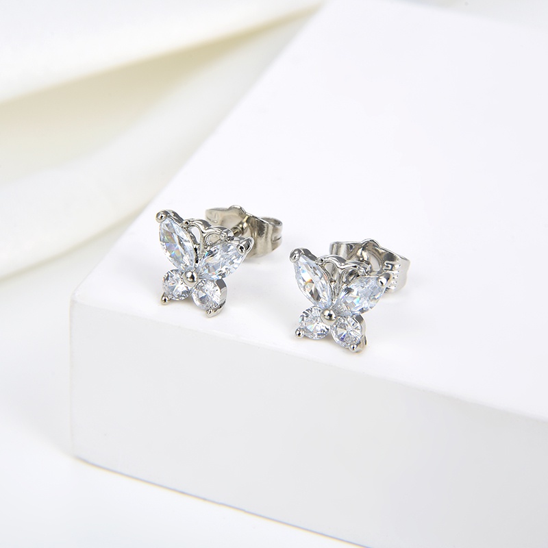 anting titanium wanita emas muda anti karat dewasa tusuk korea asli panjang dan luntur korea style selamanya dewasa 88e