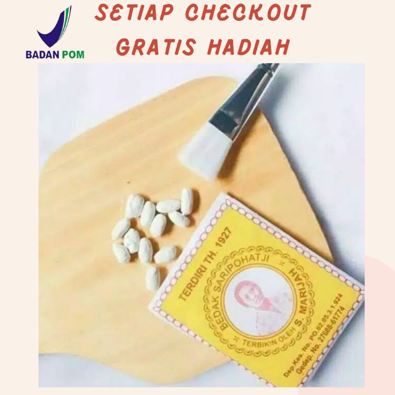 [Free Gift] Bedak Dingin Masker Saripohatji Original