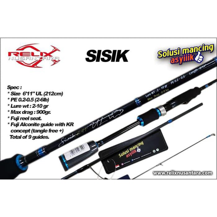 Joran Relix Nusantara Sisik 611UL