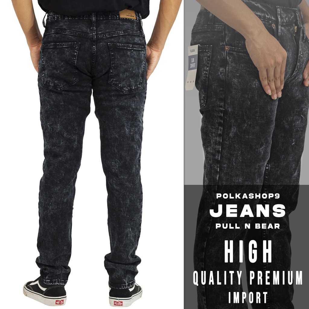 CELANA PANJANG PRIA CELANA PANJANG SOFT JEANS CELANA PANJANG PULL N BEAR