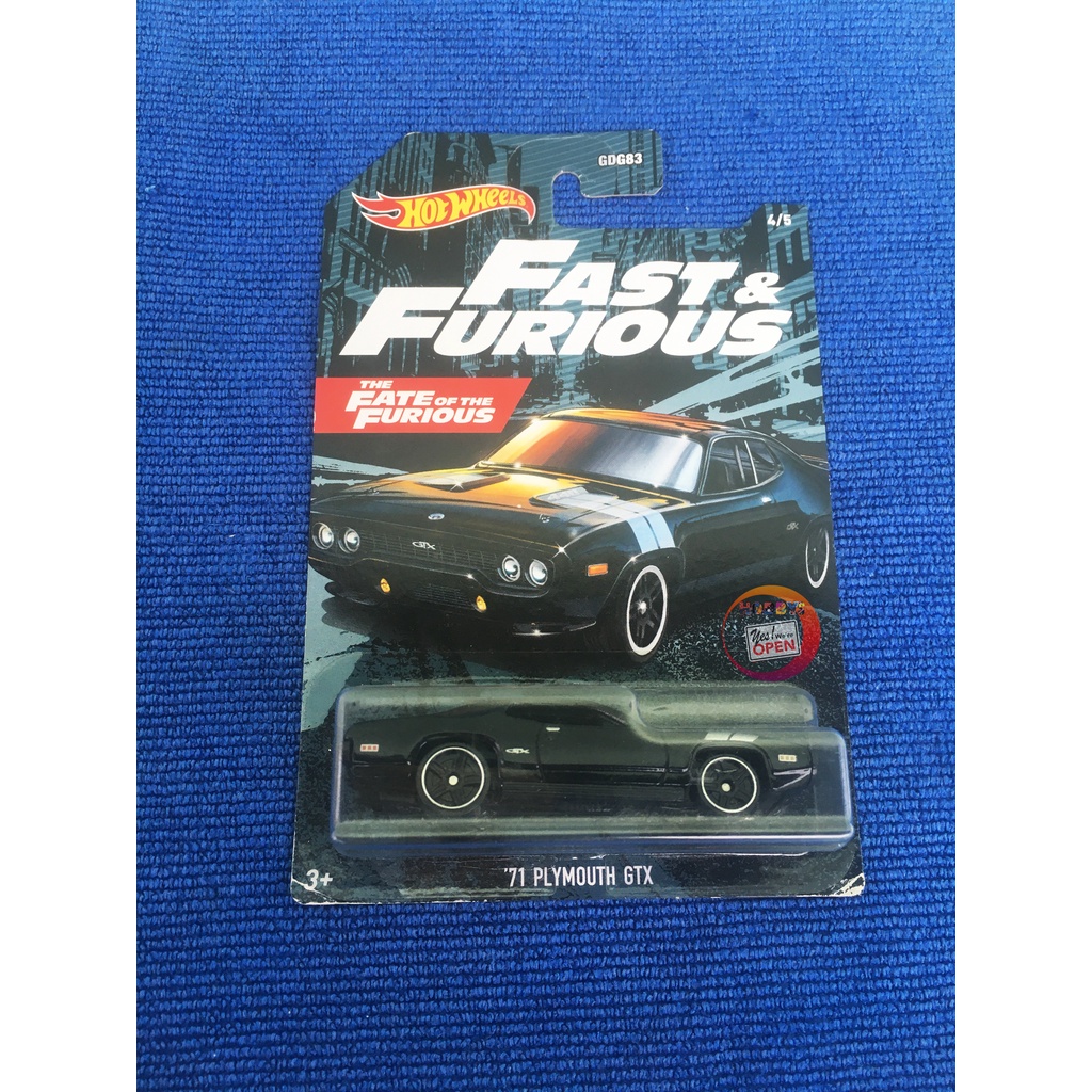 HOT WHEELS FF - 71 Plymouth GTX