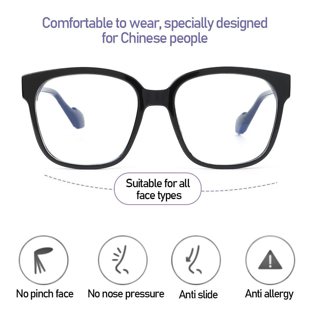 Nanas Vintage Kacamata Fashion Vision Care Perlindungan Radiasi Anti-Letih Spectacles Eyewears
