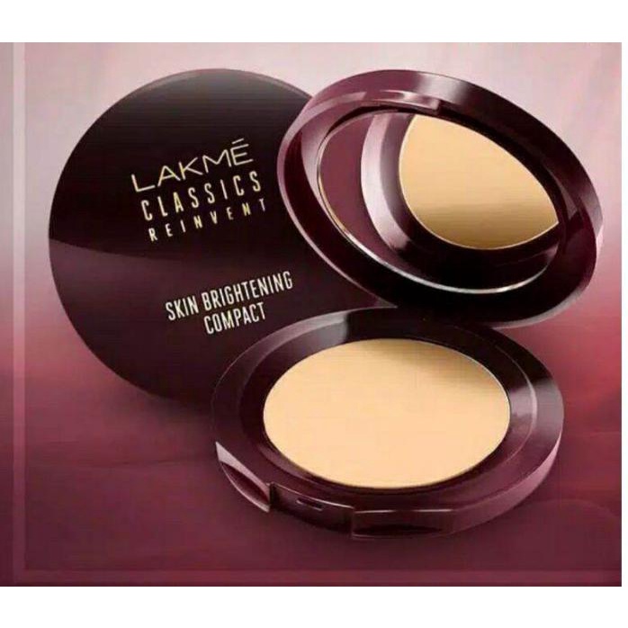 LAKME CLASSIC SKIN BRIGHTENING COMPACT / Bedak Padat Lakme Classic (NEW PRODUCT ORIGINAL 100%)