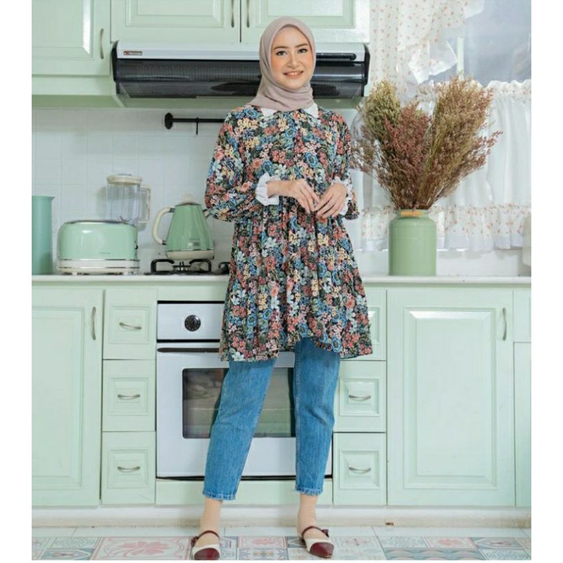 BAJU TUNIK HAIDEEORLIN AUDRE JARDIN