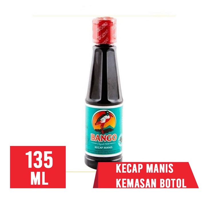 

SEMBAKO - Bango Kecap Manis Kemasan Botol 135 Ml
