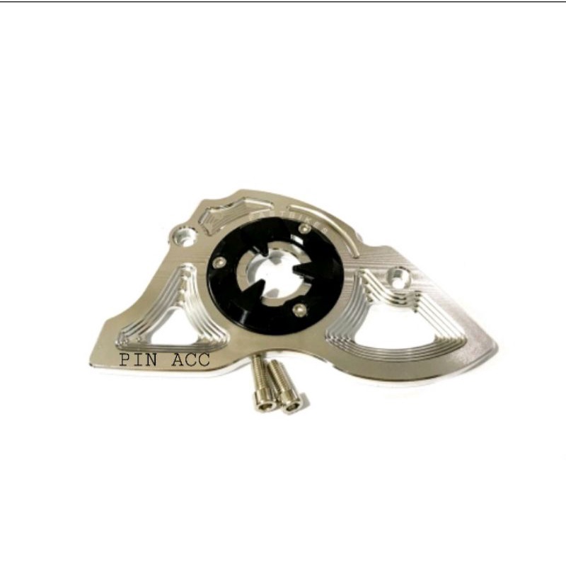 Cover Gear Depan CNC Yamaha Xabre - Vixion - R15 - R25 - MxKing - DLL Tutup Depan Gear Full CNC