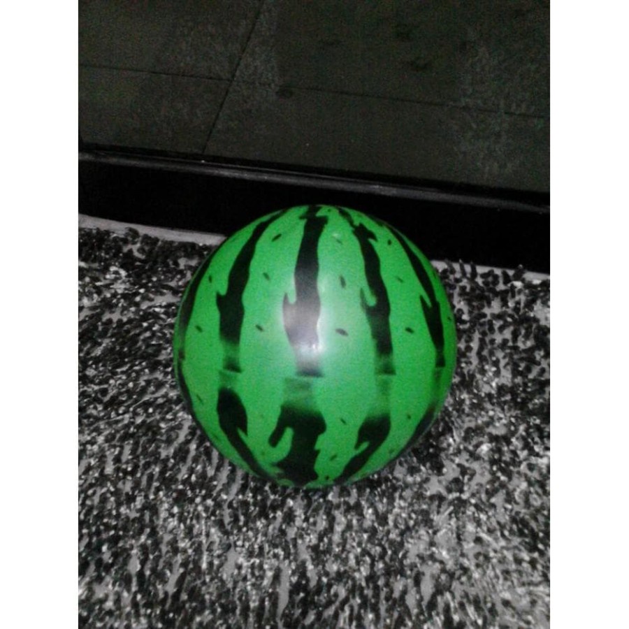 Bisa COD!!! Mainan Bola Karet Model Buah Semangka Kualitas Terbaik