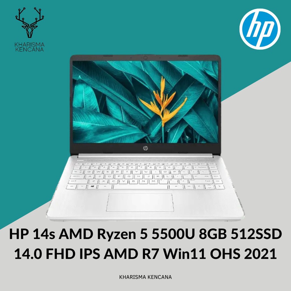 Jual Hp 14s Fq1004au Fq1005au Amd Ryzen 5 5500u 8gb 512ssd 140 Fhd Ips Win11ohs Shopee Indonesia 1545