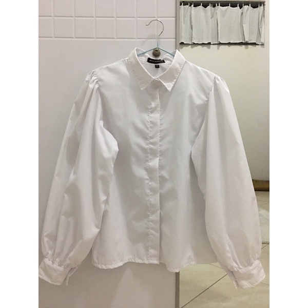 KEMEJA LENGAN BALON MONOXROOM PUFF SHIRT
