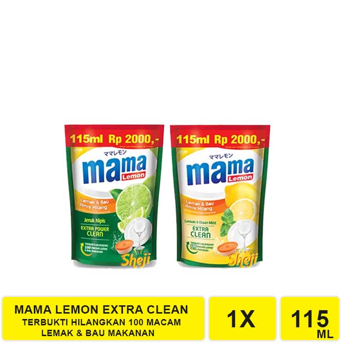 MAMA LEMON 105 ML SABUN CAIR JERUK NIPIS