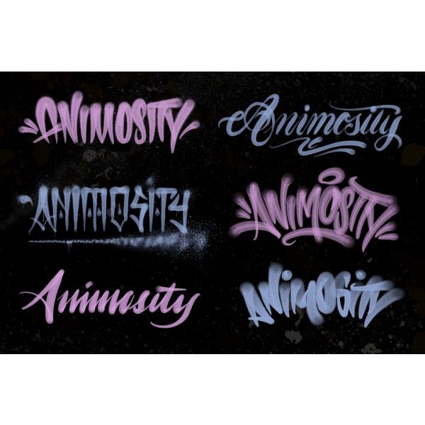 Procreate Brush - Handstyle Graffiti Procreate Brush Set