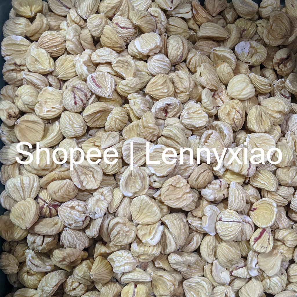 

Kacang Kastanye Kastanya Chestnut Kering Tanpa Kulit Kaulak Bakcang