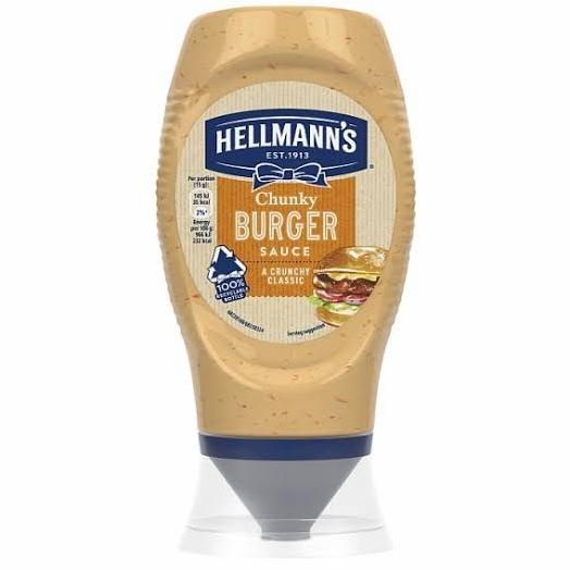 

hellmann's chunky burger sauce 250gr