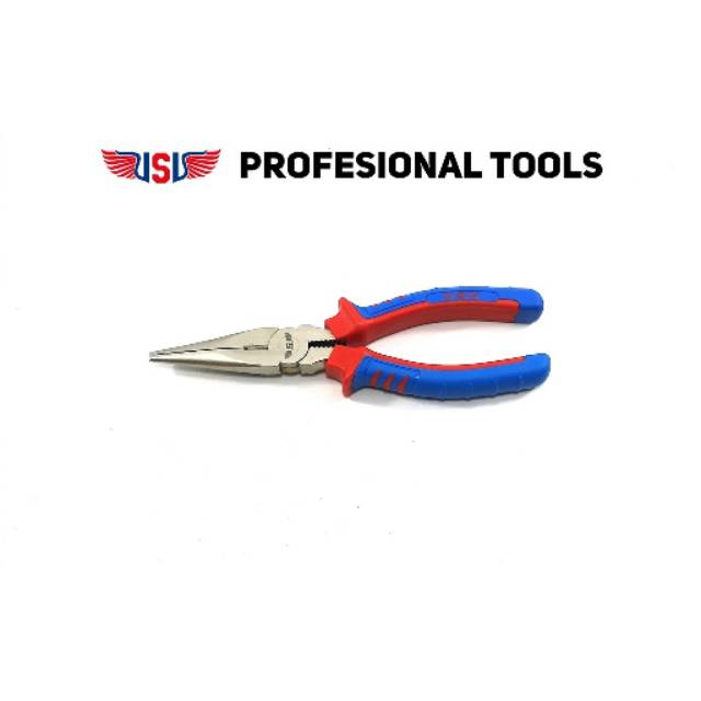 VSV Tang Lancip 8&quot; Long Nose Plier 8&quot; Lebih tahan karat