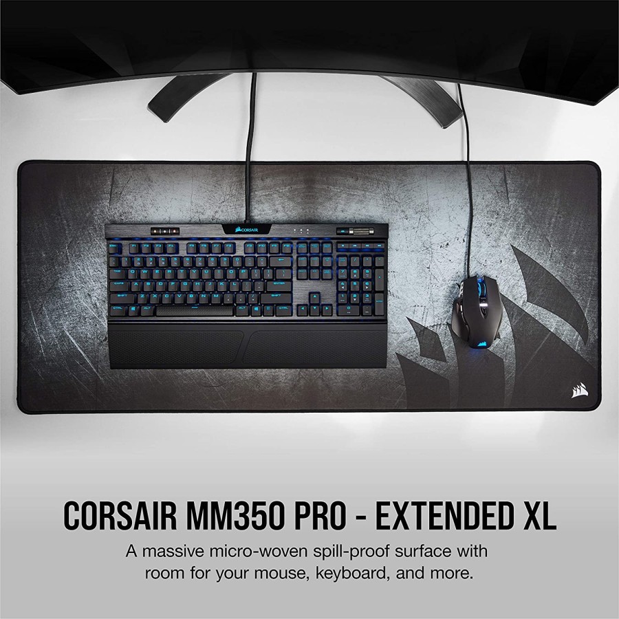 Corsair MM350 PRO Premium Spill-Proof Cloth Gaming Mousepad Extended