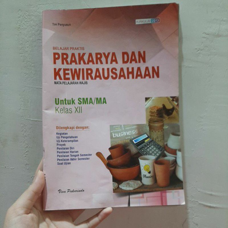 [PRELOVED] Buku LKS Prakarya dan Kewirausahaan (PKWU) SMA/MA Kelas 12/XII Penerbit Viva Pakarindo