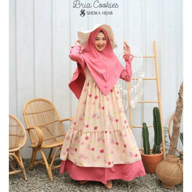 Bria Dress Original By Sheika Hijab Shopee Indonesia