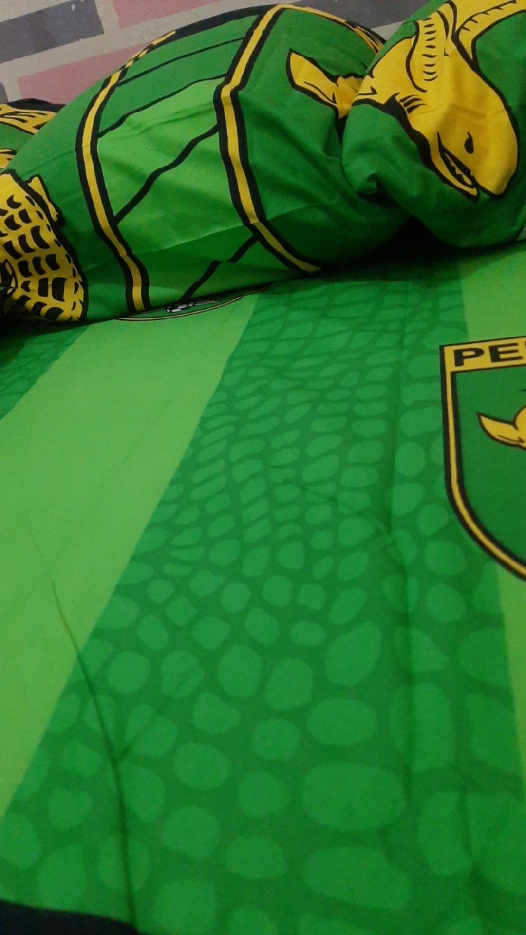 Sprei 180x200 / 160x200 Lady Rose Motif Persebaya - Ladyrose 180 160 King Queen - Bola Indonesia Sp