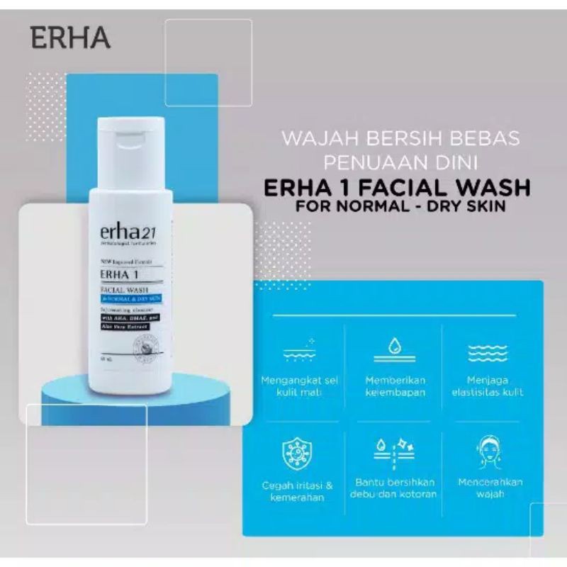 Erha21 Facial Wash For Normal &amp; Dry Skin