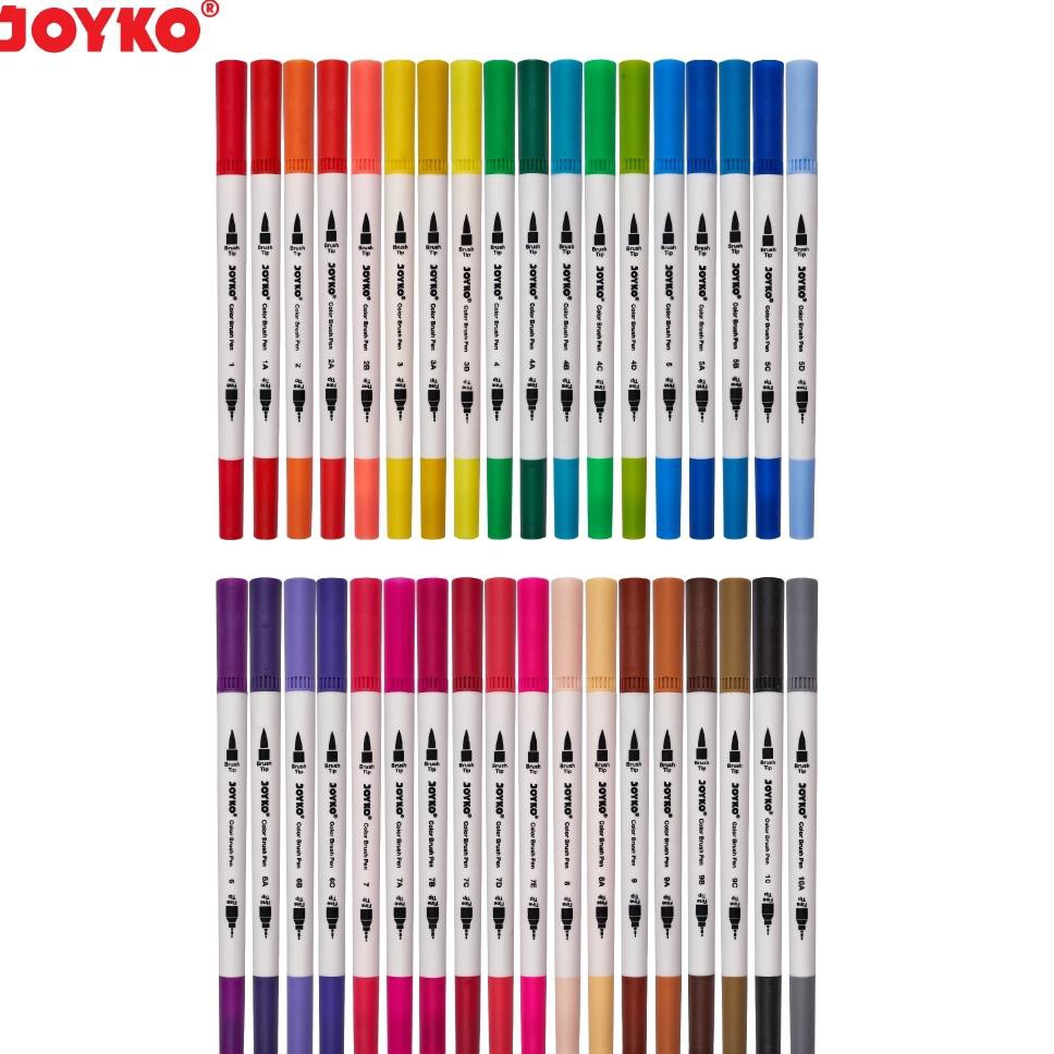 

⍈ Color Brush Pen Pena Kuas Warna Joyko CLP-39 36 Warna Color が