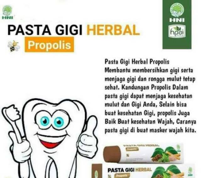 Odol Herbal Propolis dengan Kandungan Siwak Alami