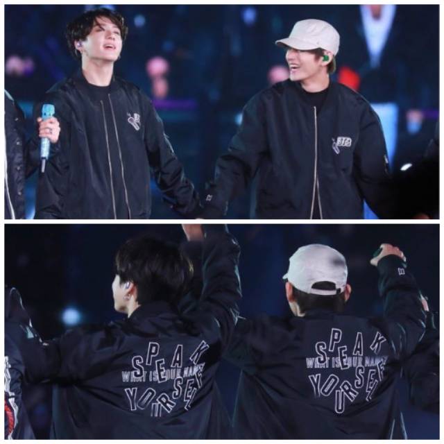 KPOP BTS Speak Yourself Bomber Jacket