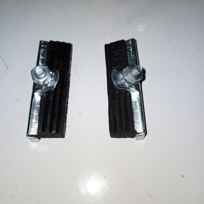1 Set 2 Buah Karet Rem Ojek Rubber Rem Sepeda Ontel Onthel