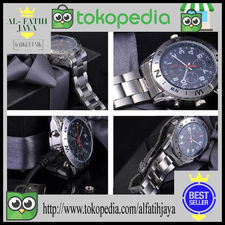 TERPERCAYA Kamera Pengintai Jam Tangan | Spy Cam Watch VW010 spycam TERBAIK