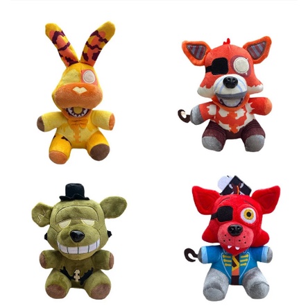 2022 Mainan Boneka Stuffed Plush FNAF Beruang / Kelinci / Rubah Untuk Hadiah Ulang Tahun Anak