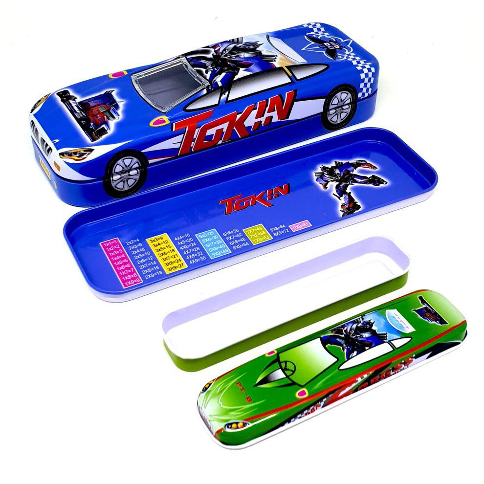 

Hot Tempat Pensil Kaleng Mobil Besar Kecil Dua Susun .....