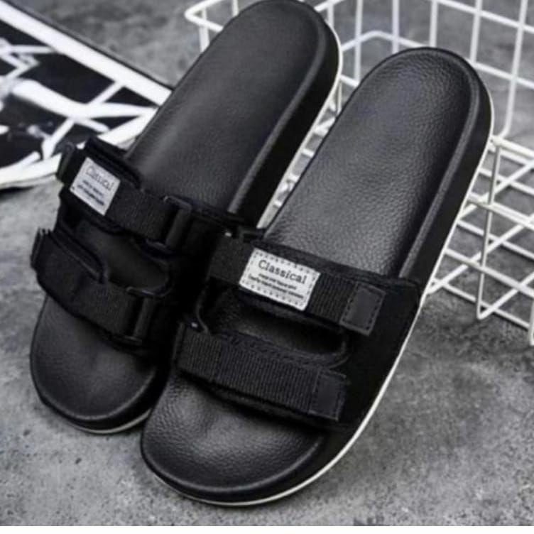 kpy06 (COD) Sandal Pria Cassual Classical/Sandal Slop Pria 