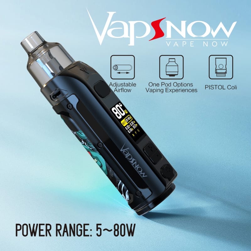 terbaru vaapoor vod VAPSNOW PISTOL mirip Drag X ARGUS