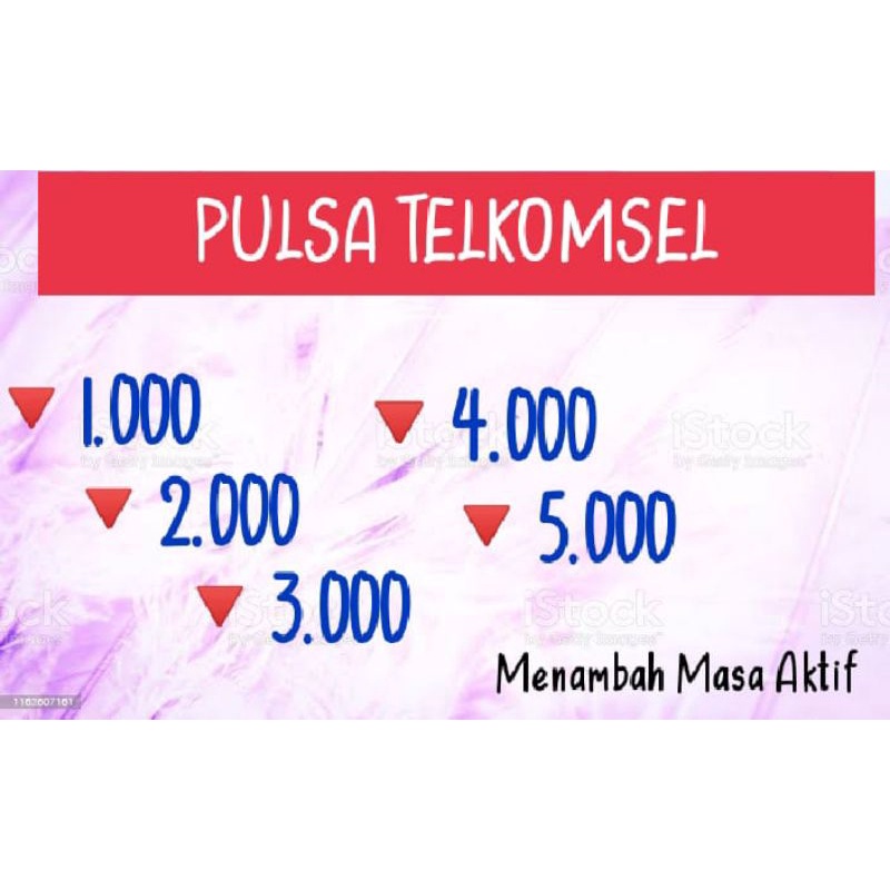 PULSA TELKOMSEL 1000. 2000.3000.4000.5000