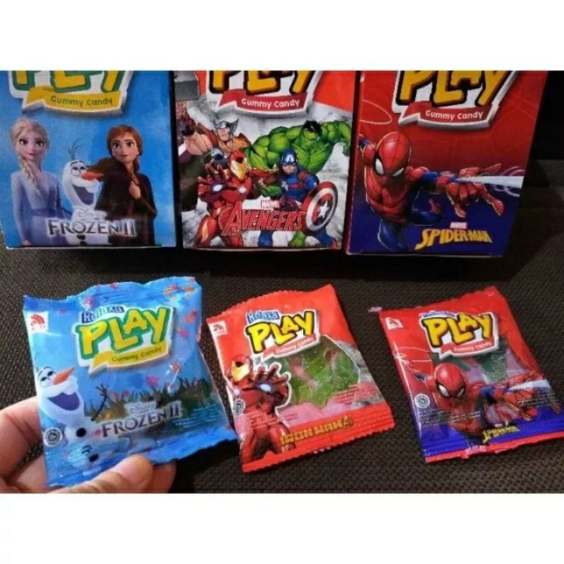 

Permen Relaxa Play Gummy Candy ( 12x10gr) permen enak dan murah