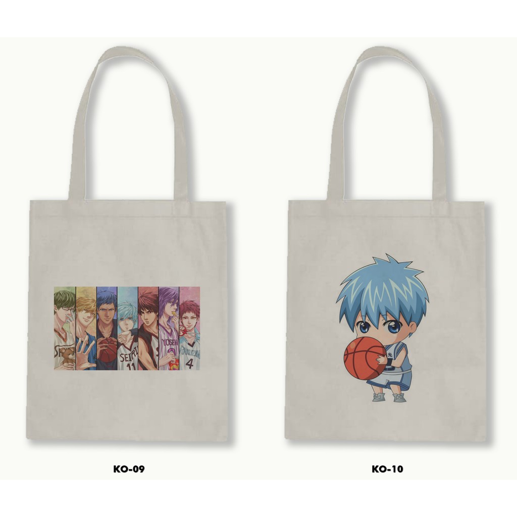 TOTE BAG BLACU - KUROKO'S BASKETBALL / KUROKO NO BASUKE /ANIME-MANGA