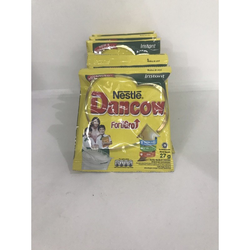 

Dancow Fortigo Susu bubuk Sashet 27gr
