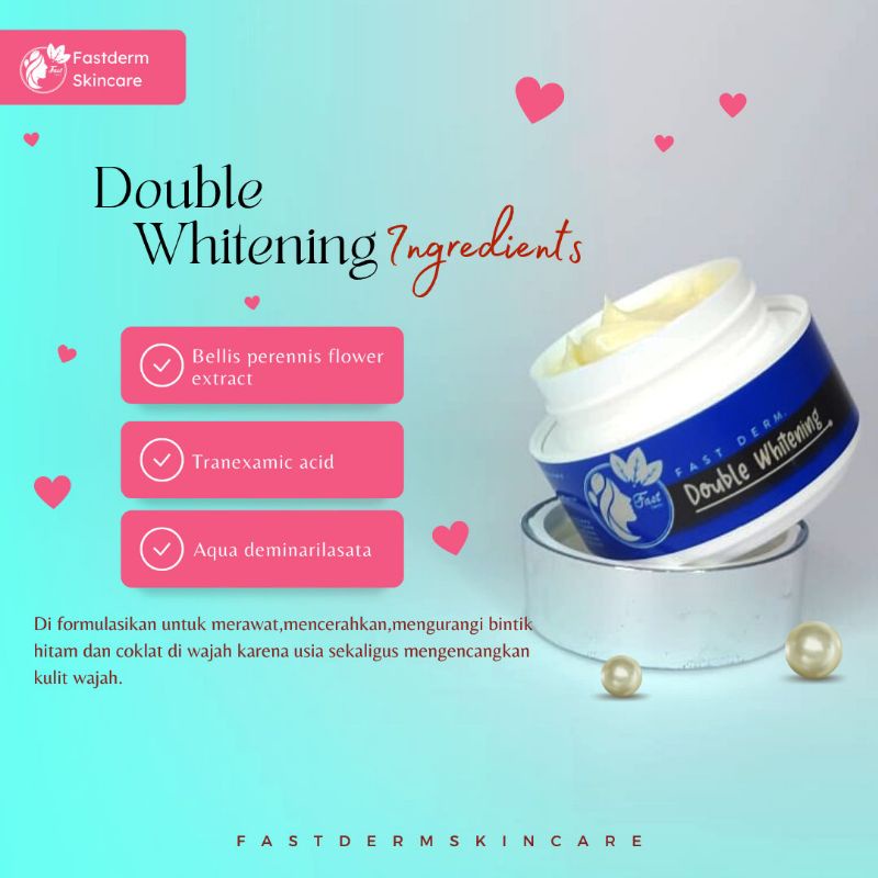 Fast Derm Double Whitening Platinum